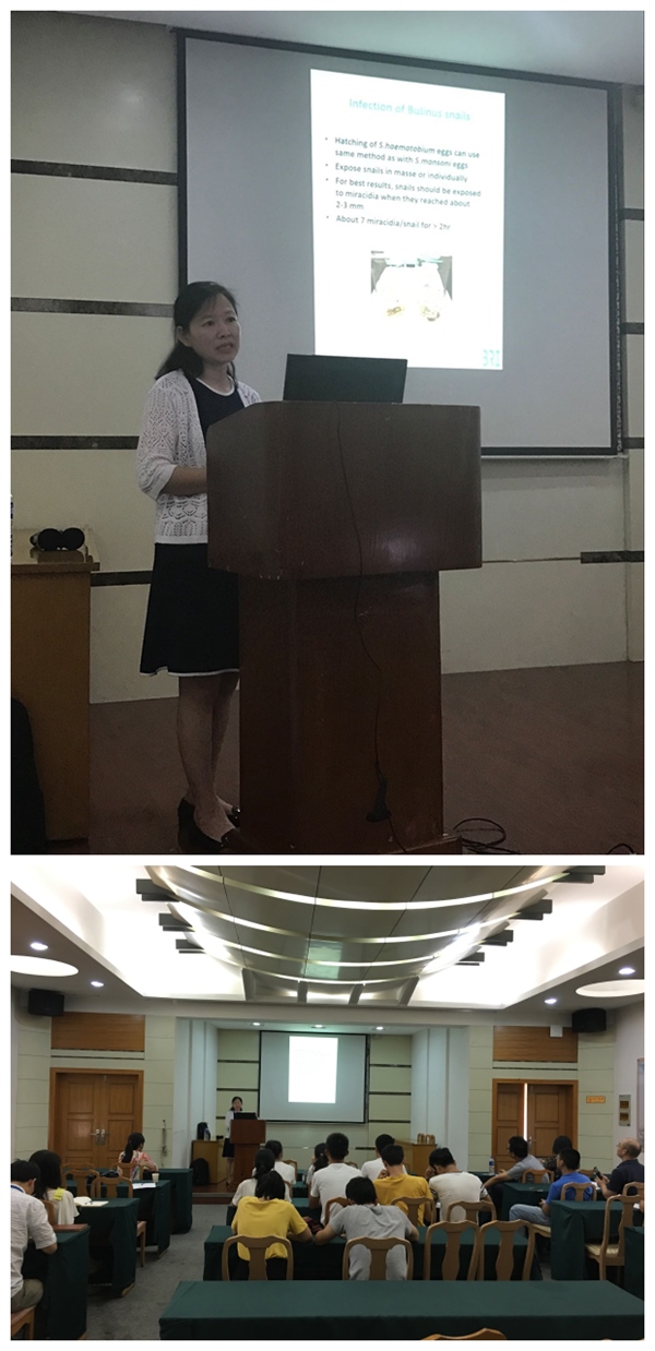 馬里蘭州生物醫學研究所Sarah Li教授來所交流