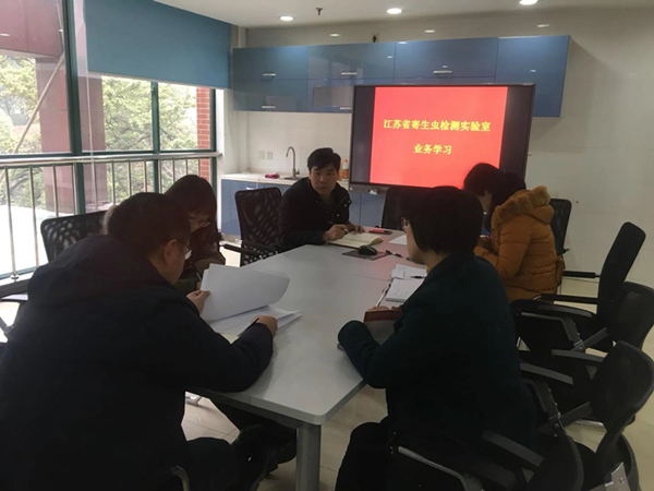 寄生蟲檢測實驗室開展培訓提升全員素質