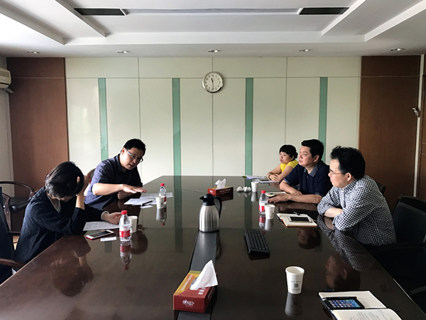 江蘇省財政廳來我所調研農村改水改廁績效評估工作